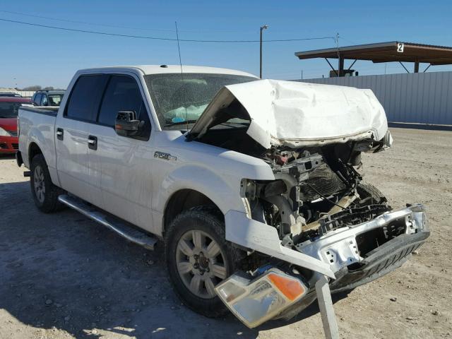 1FTEW1C88AFB55230 - 2010 FORD F150 SUPER WHITE photo 1