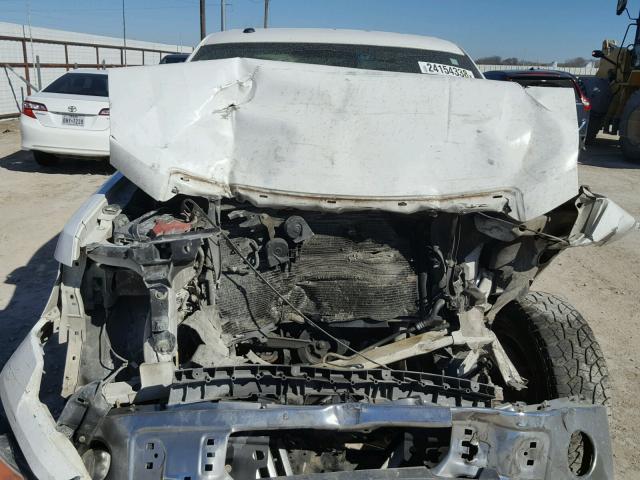 1FTEW1C88AFB55230 - 2010 FORD F150 SUPER WHITE photo 7