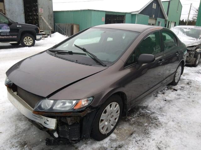 2HGFA16289H009142 - 2009 HONDA CIVIC DX BROWN photo 2