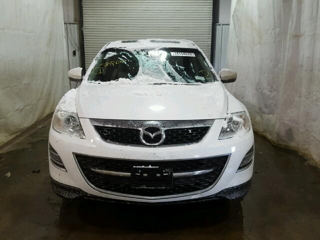 JM3TB3DV4B0309978 - 2011 MAZDA CX-9 WHITE photo 9