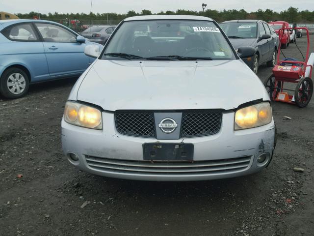 3N1CB51D66L538982 - 2006 NISSAN SENTRA 1.8 SILVER photo 9