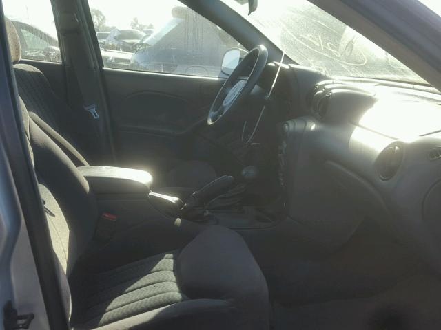 1G2NF52E41C154936 - 2001 PONTIAC GRAND AM S SILVER photo 5