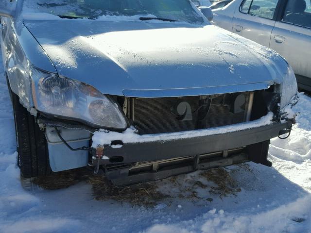 4T1BK36B77U237418 - 2007 TOYOTA AVALON XL SILVER photo 9