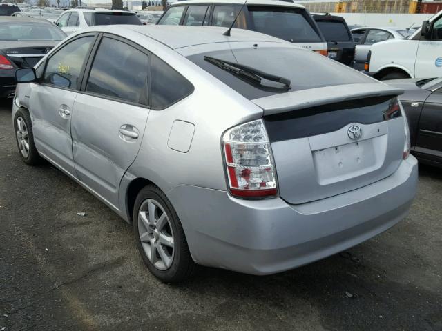 JTDKB20U197827351 - 2009 TOYOTA PRIUS SILVER photo 3