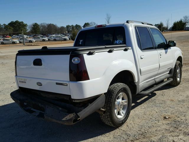 1FMZU67E62UC76335 - 2002 FORD EXPLORER S WHITE photo 4