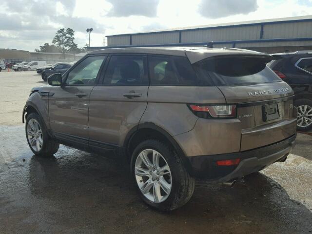 SALVP2BG9GH087375 - 2016 LAND ROVER RANGE ROVE TAN photo 3