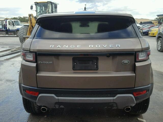 SALVP2BG9GH087375 - 2016 LAND ROVER RANGE ROVE TAN photo 9