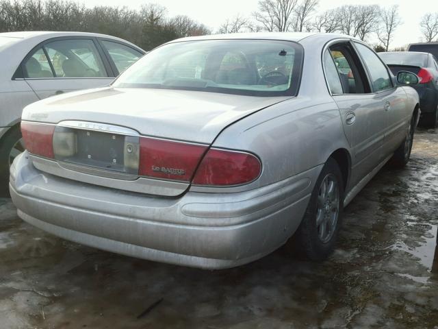 1G4HP52K144153765 - 2004 BUICK LESABRE CU SILVER photo 4