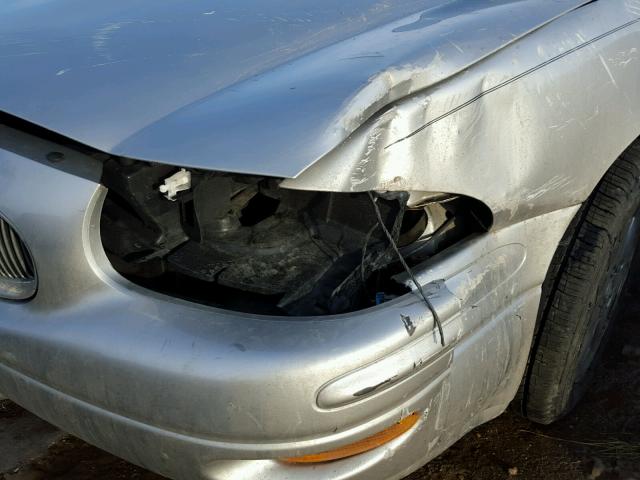 1G4HP52K144153765 - 2004 BUICK LESABRE CU SILVER photo 9