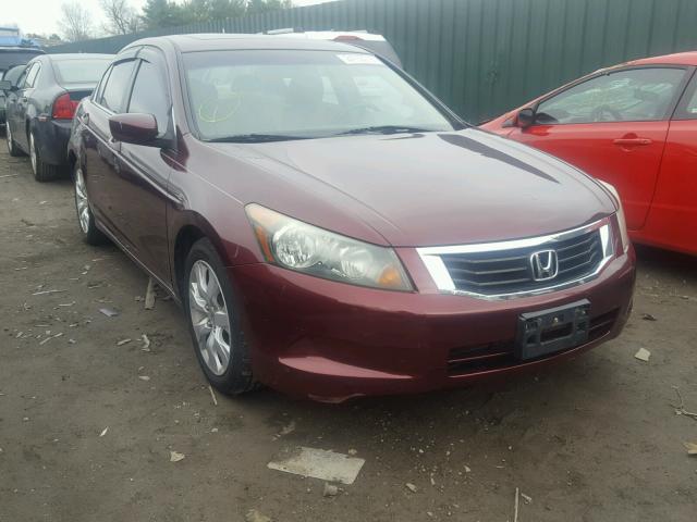 1HGCP26868A004997 - 2008 HONDA ACCORD EXL BURGUNDY photo 1