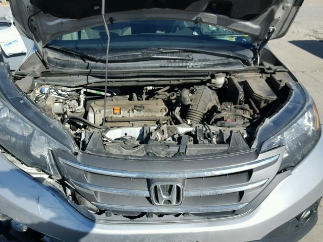 JHLRM4H57CC012221 - 2012 HONDA CR-V EX SILVER photo 7