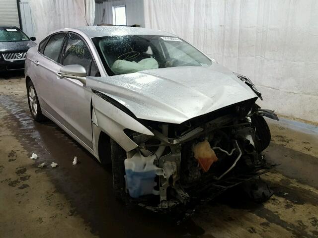 3FA6P0H74DR295820 - 2013 FORD FUSION SE SILVER photo 1