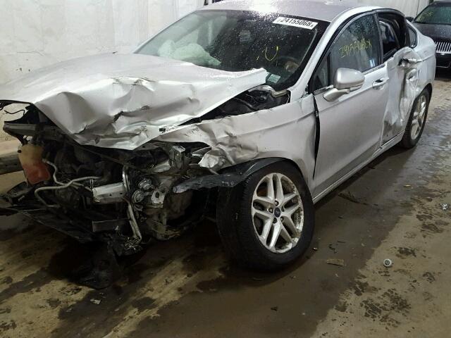 3FA6P0H74DR295820 - 2013 FORD FUSION SE SILVER photo 9