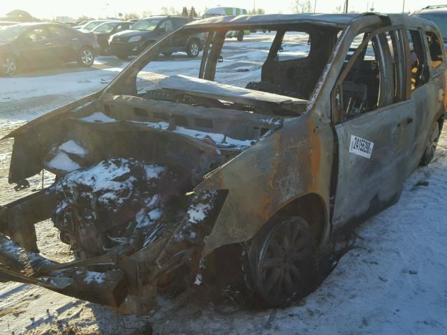 2C4RC1CG2ER470427 - 2014 CHRYSLER TOWN & COU BURN photo 2