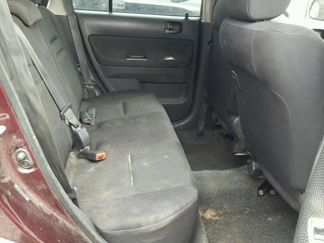 JTLKT334264039226 - 2006 TOYOTA SCION XB BURGUNDY photo 6