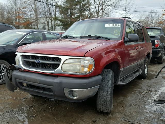 1FMZU73E11ZA46554 - 2001 FORD EXPLORER X RED photo 2