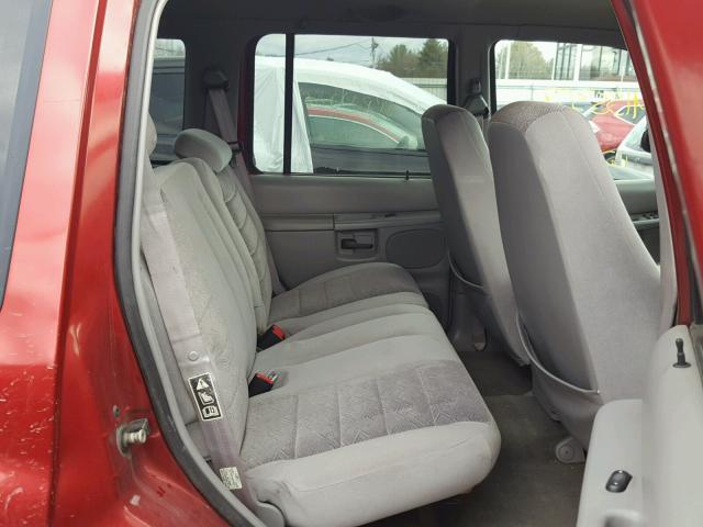 1FMZU73E11ZA46554 - 2001 FORD EXPLORER X RED photo 6