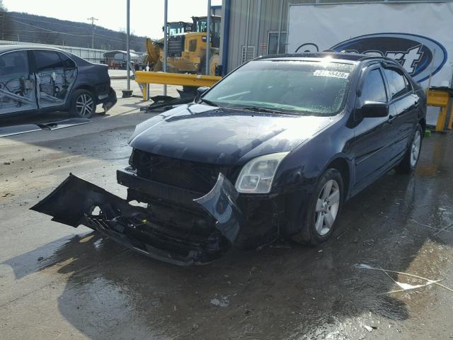 3FAHP01148R167825 - 2008 FORD FUSION SE BLUE photo 2