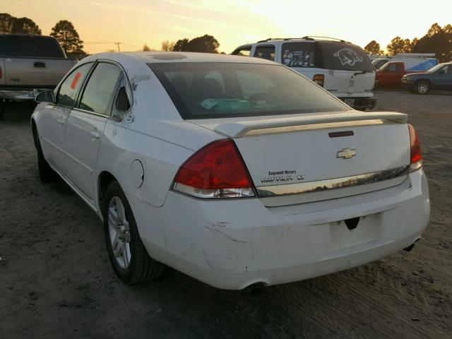 2G1WC581069196699 - 2006 CHEVROLET IMPALA LT WHITE photo 3