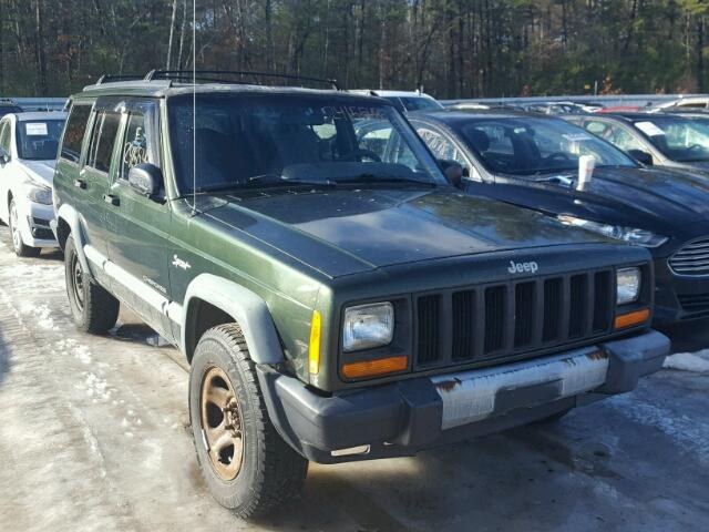 1J4FJ68S2WL179448 - 1998 JEEP CHEROKEE S GREEN photo 1