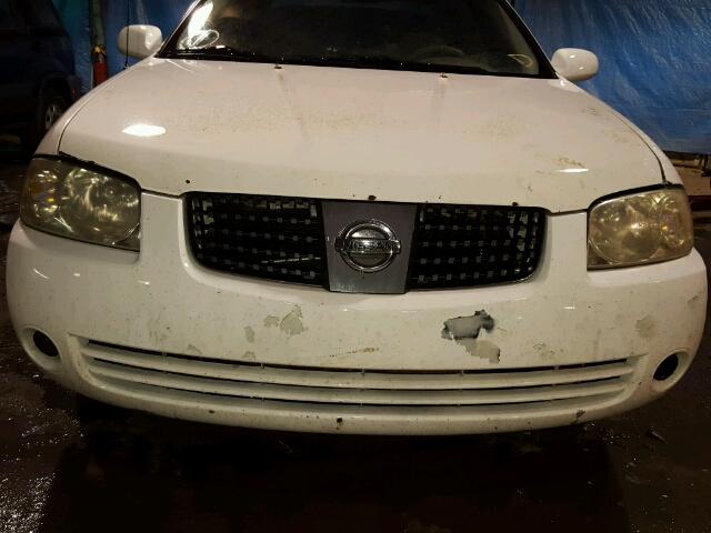 3N1CB51D45L595227 - 2005 NISSAN SENTRA 1.8 WHITE photo 10