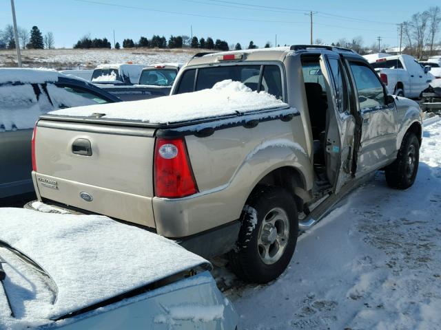 1FMZU67KX5UB40316 - 2005 FORD EXPLORER S TAN photo 4