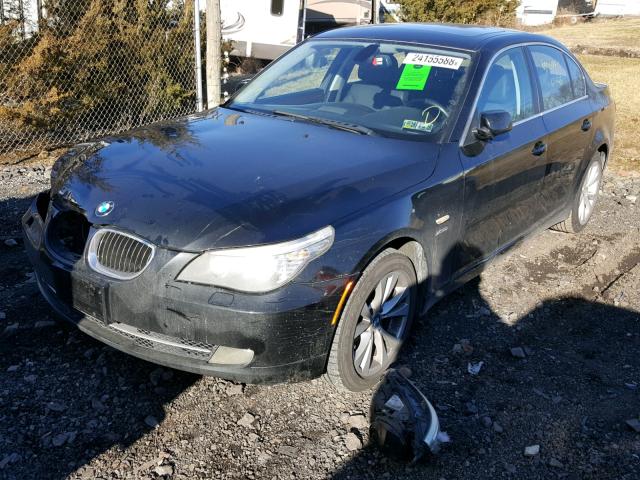 WBANV9C52AC136579 - 2010 BMW 535 XI 黑色 照片 2