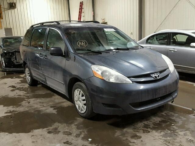 5TDZK23C57S051133 - 2007 TOYOTA SIENNA CE GRAY photo 1