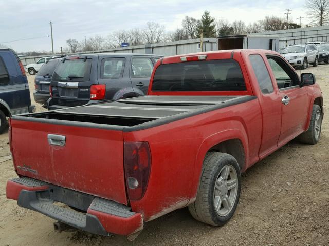 1GCCS196068113865 - 2006 CHEVROLET COLORADO RED photo 4