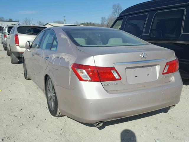 JTHBJ46G772022947 - 2007 LEXUS ES 350 SILVER photo 3