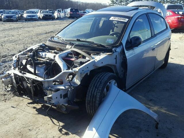 1B3ES66S05D125061 - 2005 DODGE NEON SRT-4 SILVER photo 2