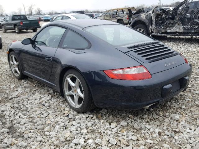 WP0AA29936S716533 - 2006 PORSCHE 911 CARRER GRAY photo 3