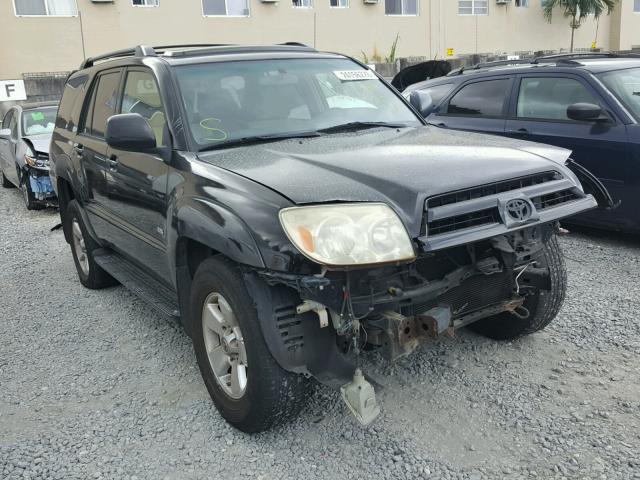 JTEZU14R840031895 - 2004 TOYOTA 4RUNNER SR BLACK photo 1