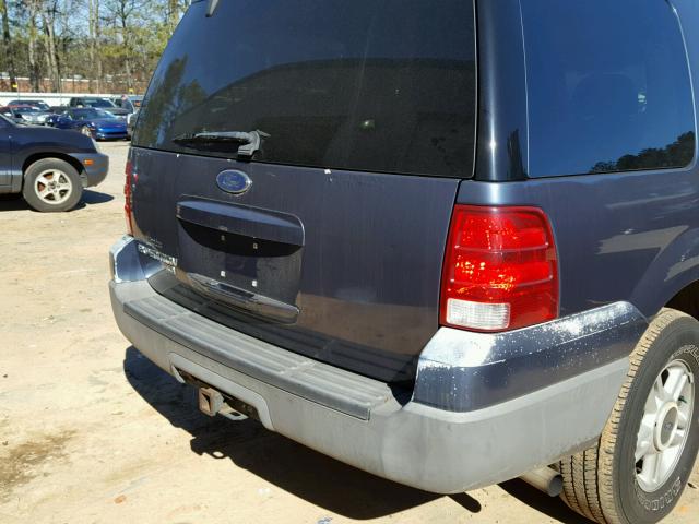 1FMRU15W73LA06925 - 2003 FORD EXPEDITION BLUE photo 9