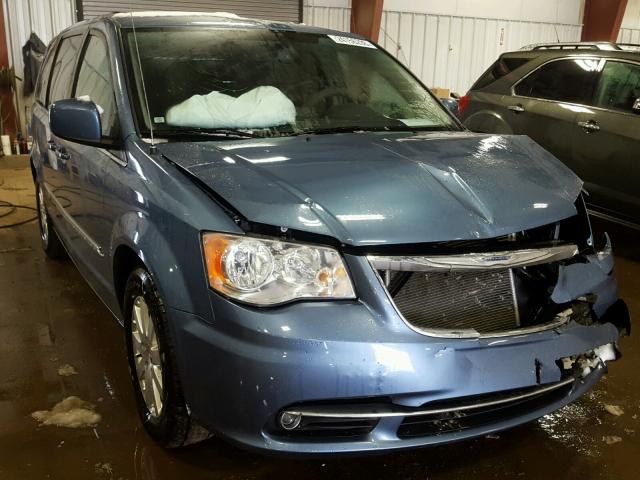 2C4RC1BG0CR176278 - 2012 CHRYSLER TOWN & COU BLUE photo 1