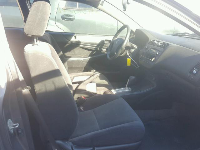 1HGEM22964L066611 - 2004 HONDA CIVIC EX ნაცრისფერი ფოტო 5