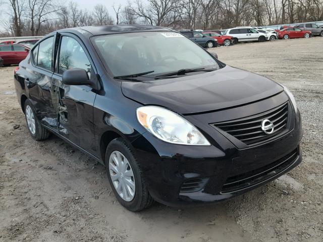 3N1CN7AP6DL842226 - 2013 NISSAN VERSA S BLACK photo 1