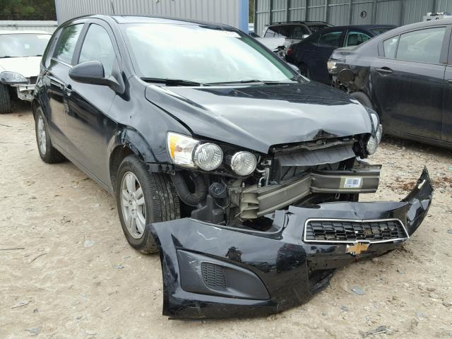 1G1JC6SH2G4152116 - 2016 CHEVROLET SONIC LT BLACK photo 1