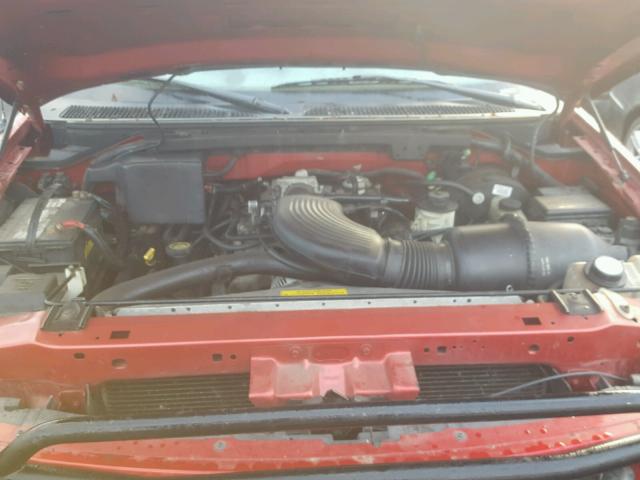 1FMFU18L7WLA12314 - 1998 FORD EXPEDITION RED photo 7