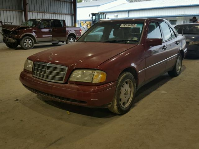 WDBHA23E2VF522960 - 1997 MERCEDES-BENZ C 230 RED photo 2