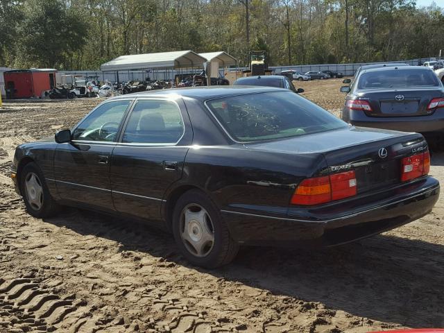 JT8BH28F1Y0172375 - 2000 LEXUS LS 400 BLACK photo 3