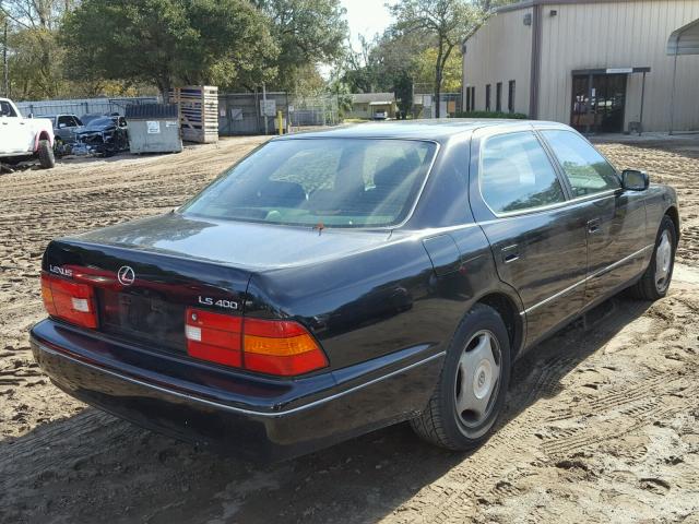 JT8BH28F1Y0172375 - 2000 LEXUS LS 400 BLACK photo 4