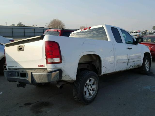 1GTEC29J59Z102536 - 2009 GMC SIERRA C15 WHITE photo 4