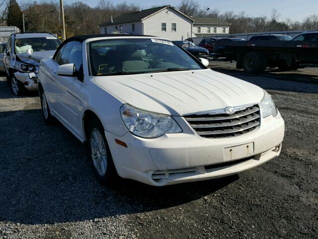 1C3LC55R18N284122 - 2008 CHRYSLER SEBRING TO WHITE photo 1