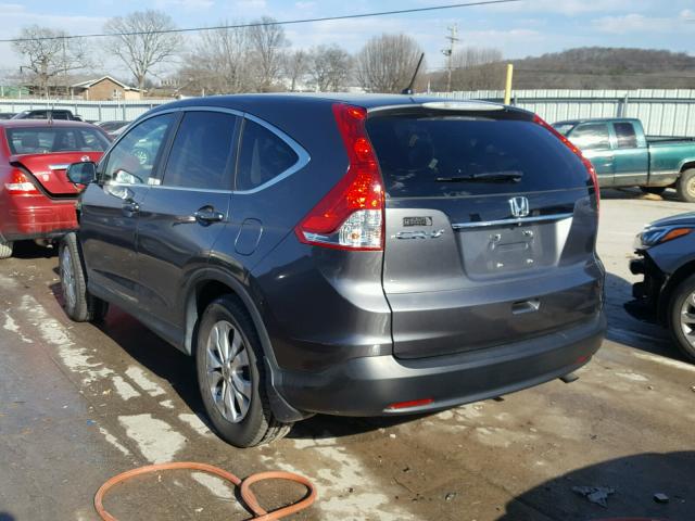 3CZRM3H51DG706225 - 2013 HONDA CR-V EX GRAY photo 3