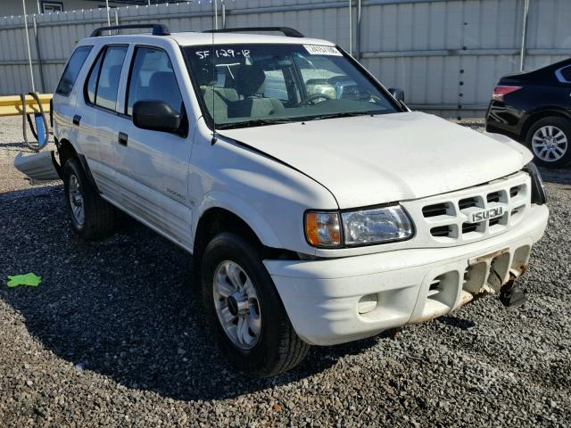 4S2CK58W1Y4322247 - 2000 ISUZU RODEO S WHITE photo 1