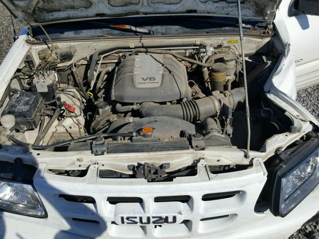 4S2CK58W1Y4322247 - 2000 ISUZU RODEO S WHITE photo 7