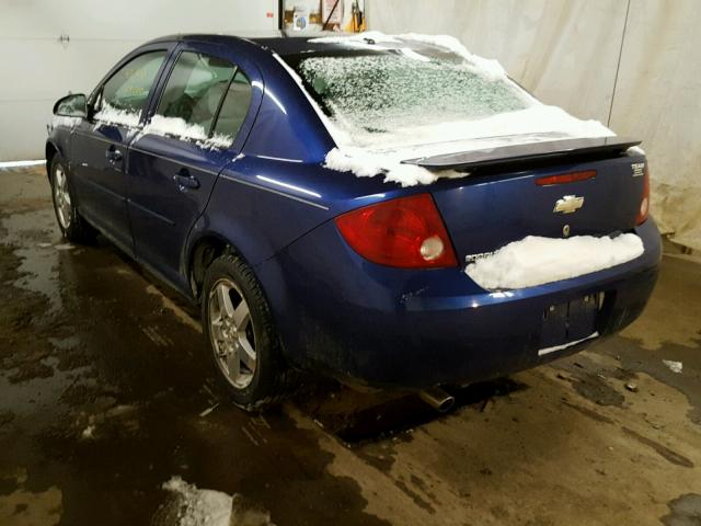 1G1AL55F777283495 - 2007 CHEVROLET COBALT LT BLUE photo 3