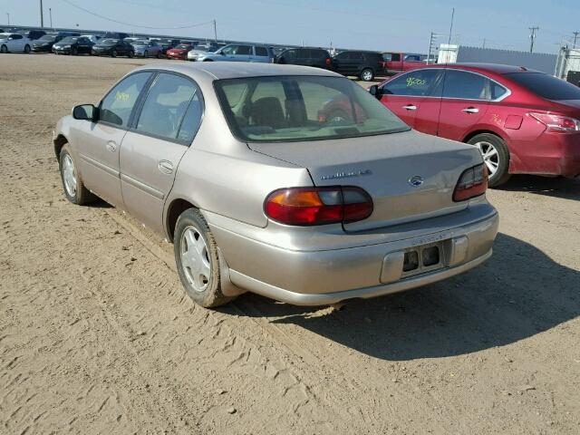 1G1NE52JXY6334452 - 2000 CHEVROLET MALIBU LS GOLD photo 3