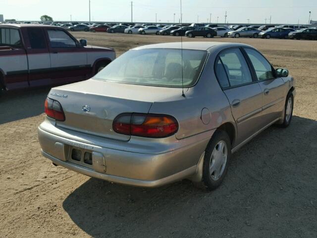 1G1NE52JXY6334452 - 2000 CHEVROLET MALIBU LS GOLD photo 4